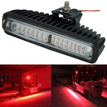 Предупредителна LED червена лампа за безопасност